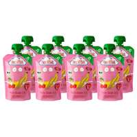 Fruchtbar Fruchtbar Bio Cseresznye, banán, búzadara 6hó 8x100g (100%-ban újrahasznosítható csomagolás!)