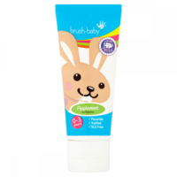 Brush Baby Brush Baby baba fogkrém xylitollal, alma ízű (0-3 éves korig), 50 ml