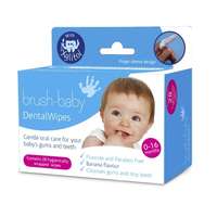 Brush Baby Brush Baby higiéniai szájtörlőkendő, 0+ (28 db)