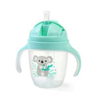 BabyOno BabyOno szívószálas itatópohár füllel 240ml, menta