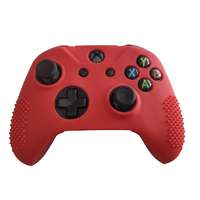 Unbranded Xbox One S/X kontroller szilikon tok piros