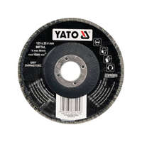 YATO YT-83291 Lamellás csiszolókorong döntött 125 x 22,2 mm / P36