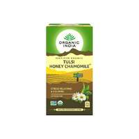 Organic India Tulsi HONEY CHAMOMILE Méz Kamilla, filteres bio tea, 25 filter - Organic India