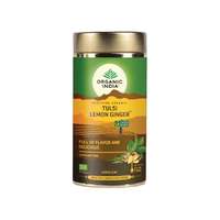 Organic India Tulsi LEMON GINGER Citrom Gyömbér, szálas bio tea, 100g - Organic India