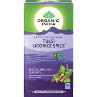 Organic India Tulsi LICORICE SPICE Édesgyökér, filteres bio tea, 25 filter - Organic India