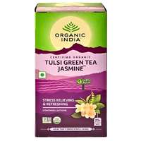 Organic India Tulsi JASMINE GREEN TEA, filteres bio tea, 25 filter - Organic India