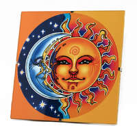 Bindu Mandala falikép - Nap Hold
