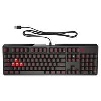 HP HP OMEN Encoder Cherry MX Red Angol billentyűzet fekete (6YW76AA)