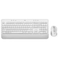 Logitech LOGITECH Billentyűzet + egér - MK650 Vezeték Nélküli Combo Piszkosfehér, HUN (920-011036)
