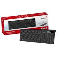 Genius Genius SlimStar 230 II USB vezetékes fekete billentyűzet (31310048404)