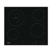 WHIRLPOOL Whirlpool AKT 8601 IX fekete, beépíthető, elektromos üvegkerámia, főzőzóna: 4, beépíthető méret: 56cm, főzőlap