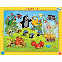 Dino Dino Kisvakond szamócázik 40 darabos puzzle