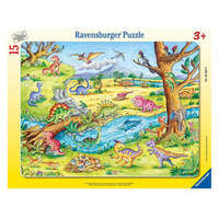 Ravensburger Ravensburger Puzzle 15 db - A kis dinoszaurusz