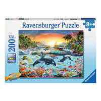 Ravensburger Puzzle 200 db - Orka paradicsom