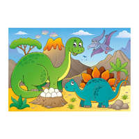 Dino Dino Puzzle 48 db - Dínók