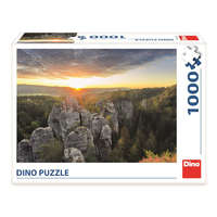 Dino Dino Puzzle 1000 db - Sziklás hegység