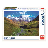 Dino Dino Puzzle 1000 db - Shkhara hegy