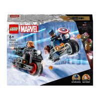 LEGO ® LEGO 76260 Super Heroes Fekete Özvegy és Amerika Kapitány motorkerékpárok
