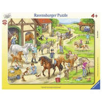 Ravensburger Ravensburger: A lovastanyán 40 darabos puzzle