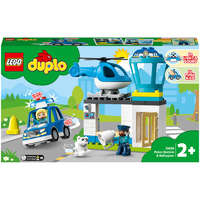 LEGO ® LEGO DUPLO Town 10959 Rendőrkapitányság és helikopter