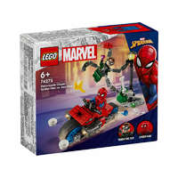 LEGO ® LEGO Super Heroes Marvel 76275 Motoros üldözés: Pókember Vs. Doc Ock