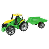LENA LENA: Óriás traktor utánfutóval - zöld, 94 cm