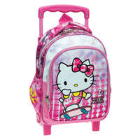  Hello Kitty Good Vibes gurulós ovis hátizsák, táska 30 cm