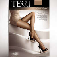 Terri EXTRA méret Elasztikus fényes harisnyanadrág 7, beige