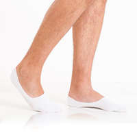 Aura Via Férfi balerina zokni fehér színben 5 pár/cs 43-46