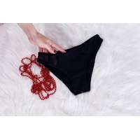 Turbó Turbó-Lilla ferde tüllös MAGYAR pamut alsó Fekete, S