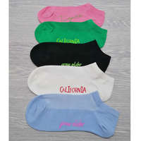 Aura Via Női titokzokni SZÍNES-EGYSZÍNŰ 5 pár/cs 38-41