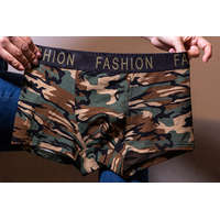 Aura Via TEREP mintás férfi boxeralsó RÖVID SZÁRRAL 2XL