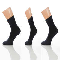 Szuntex zokni SZUNTEX GUMI NÉLKÜLI VASTAG zokni 3 pár/cs KÉK 47-48