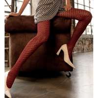 Trasparenze Anyagában mintás KÖTÖTT COMBFIX”Trasparenze laughter” Bordó, 3/4