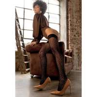 Trasparenze Anyagában mintás KÖTÖTT COMBFIX”Trasparenze laughter” Lila, 1/2