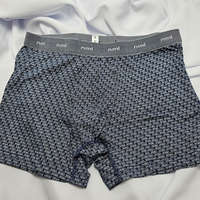 Namaldi KÉK BOXERALSÓ betű mintás M