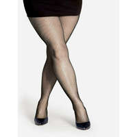 LORES EXTRA MÉRETŰ FEKETE Necc HARISNYANADRÁG kis lyukú „LORES CABARET PLUS” 5/6