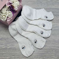 Aura Via Bambusz férfi CSÚSZÁSGÁTLÓS titokzokni fehér 5 pár/cs 43-46