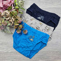 Aura Via Fiú alsó autó mintás 3db/cs 8-10 év