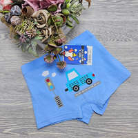 Aura Via Fiú boxer autó mintás 2-3 év, Babakék