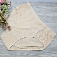 MST Magas derekú BORDÁZOTT női alsó EXTRA méret (mama bugyi) 4XL, Test