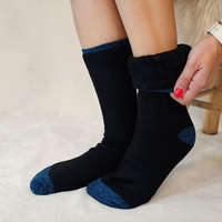 Aura Via THERMO férfi MUNKÁS zokni 43-46, türkizkék