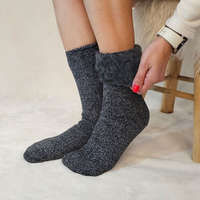 Aura Via THERMO férfi zokni melír színekben 39-42, Szürke