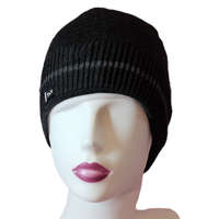 Vastag -bélelt FÉRFI sapka Szürke