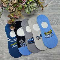 Aura Via Fiú balerina titokzokni autó mintás 5 pár/cs 32-35