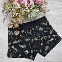 Aura Via Fiú boxer dínós Fekete, 6-7 év