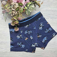 Aura Via Fiú boxer jeep autós Sötét kék, 2-3 év