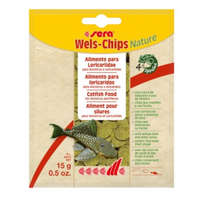 Sera Sera | Nature | Wels-Chips | Süllyedő táplálék | Algaevő díszhalak számára - 100 ml/38 g