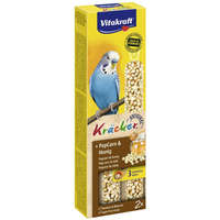 Vitakraft Vitakraft | Kracker Dupla Rúd (Popcorn,méz) – kiegészítő eleség Hullámos papagáj részére - 60g