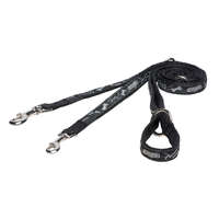 ROGZ Rogz FANCY DRESS Multi-póráz M 1,8 m Fekete csontmintás